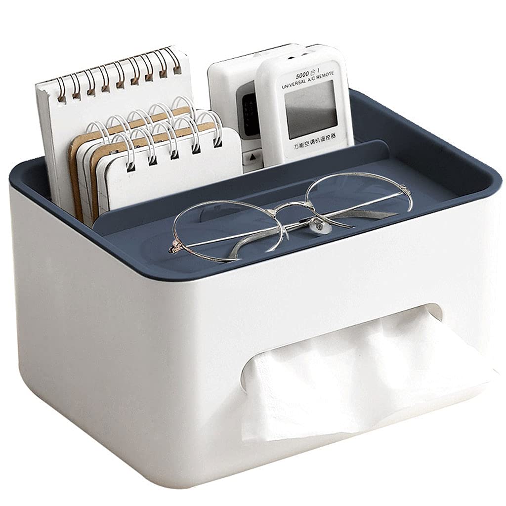 rectangular tissue box cover, Multifunctional Tissue Box, app.21x12.5x16cm/8.26x4.92x6.29in,