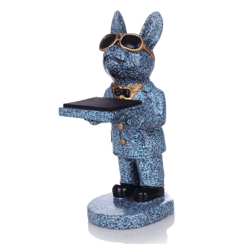 Baojulong Watch Display Stand Holder Cool Resin Dog Figurines Jewelry Bracelet Ring Watch Stand Office Home Decor Gifts