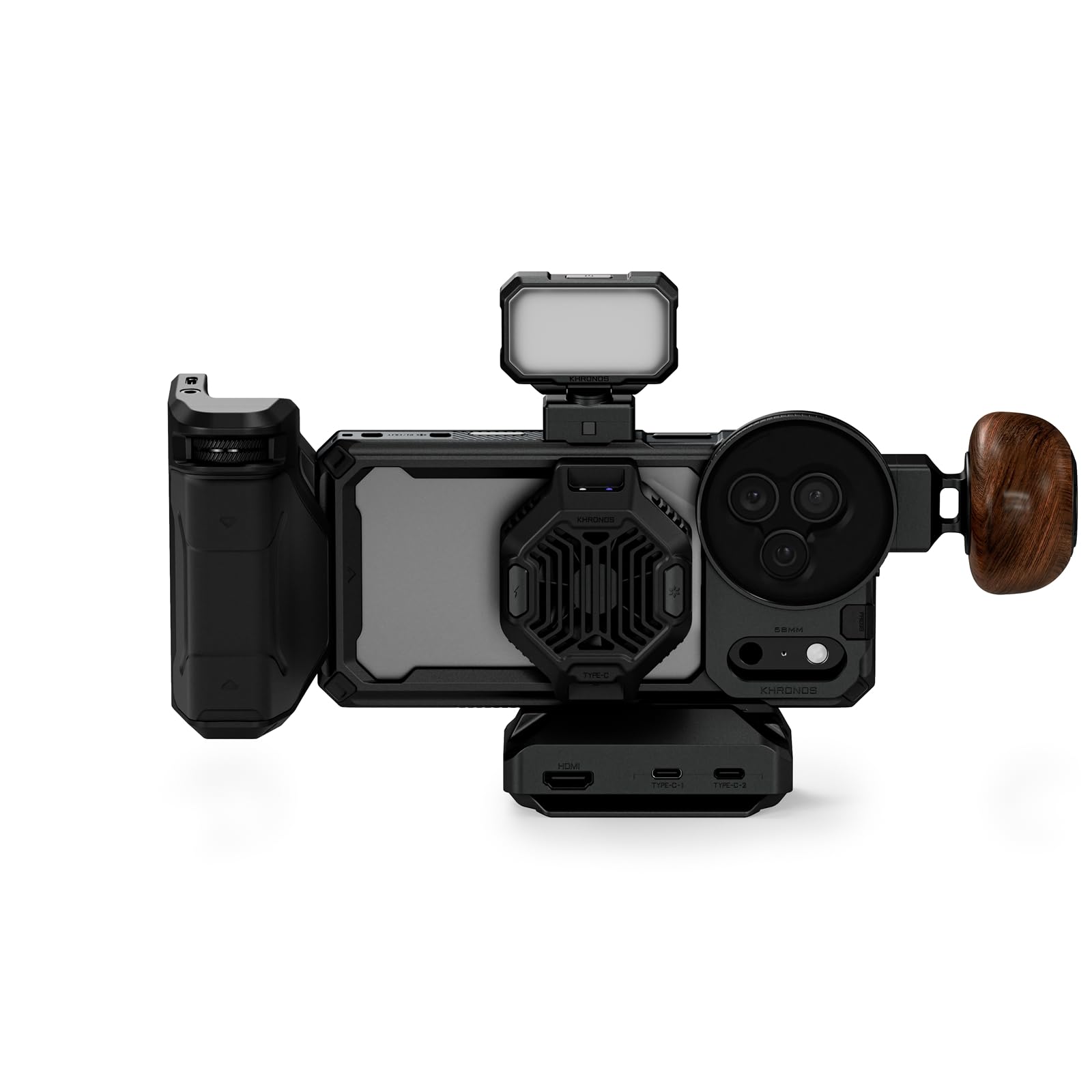 Cage vidéo iPhone 17 Pro Max TILTA pour éviter la surchauffe et stabiliser