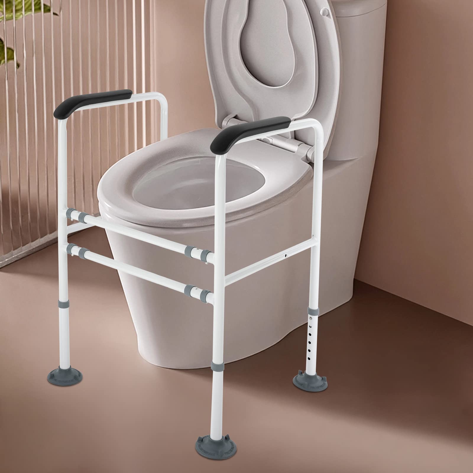 Manija de baño baño barra de apoyo mano corredera soporte higiénico ajustable ayuda mango mantenimiento soporte soporte pasamanos soporte de pie