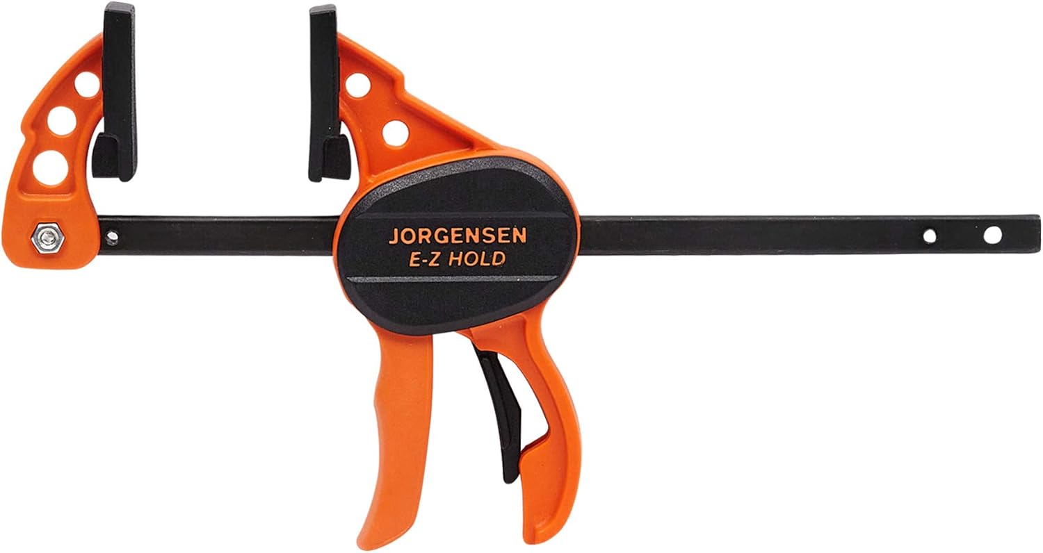 33804 EZ HOLD 4Inch Hobby/Craft Clamp, black/brown