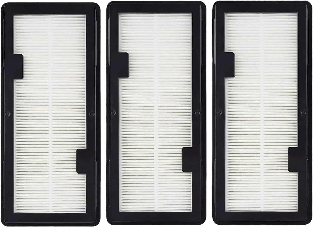SCREENTRONICS 3 Pack Washable Pre-Motor HEPA Filter Set Compatible Replacement for Samsung Jet Bot VR30T80313W, Jet Bot + VR30T85513W/AA Robot Vacuum Cleaners