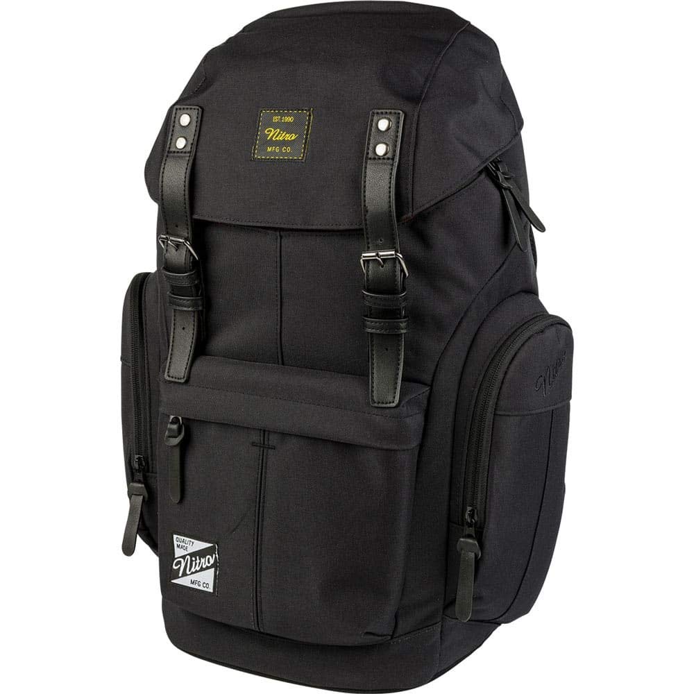Nitro Daypacker Alltagsrucksack im Retro Look mit Gepolstertem Laptopfach, Schulrucksack, Wanderrucksack oder Streetpack, 32 L