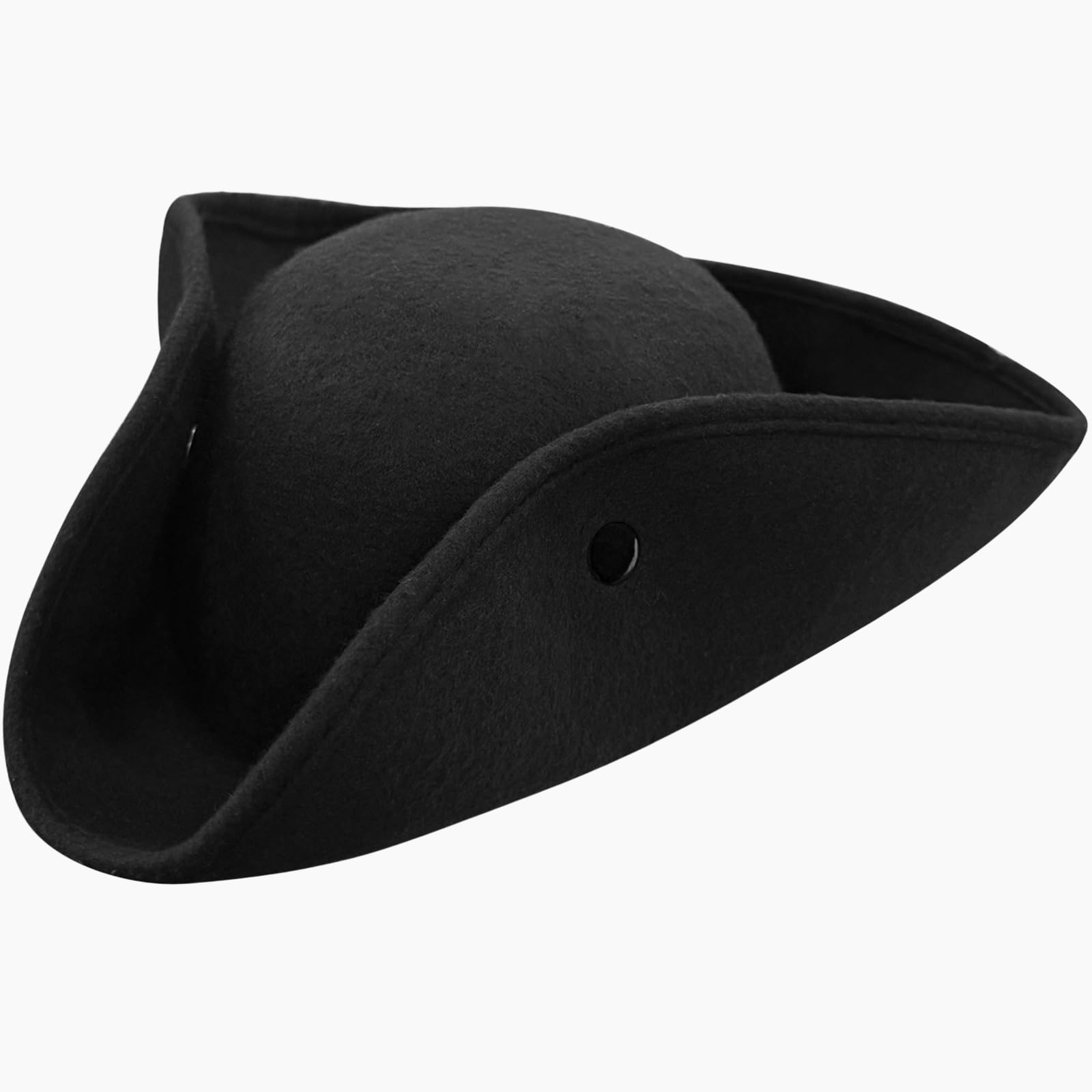 Photo 1 of Xeehwb Pirate Hat for Men Women,Pirate Costume Accessories Hat,Colonial Triangle Hat for Halloween,Dress Up Party