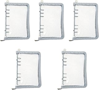 LALAFINA 5 Peças Livro De Folhas Soltas Fichário De Scrapbook Fichário De Casca Macia Fichário Capa De Fichário Capa De Fichário Mangas Protetoras Fichário Caderno Escudo Fichário Guarda