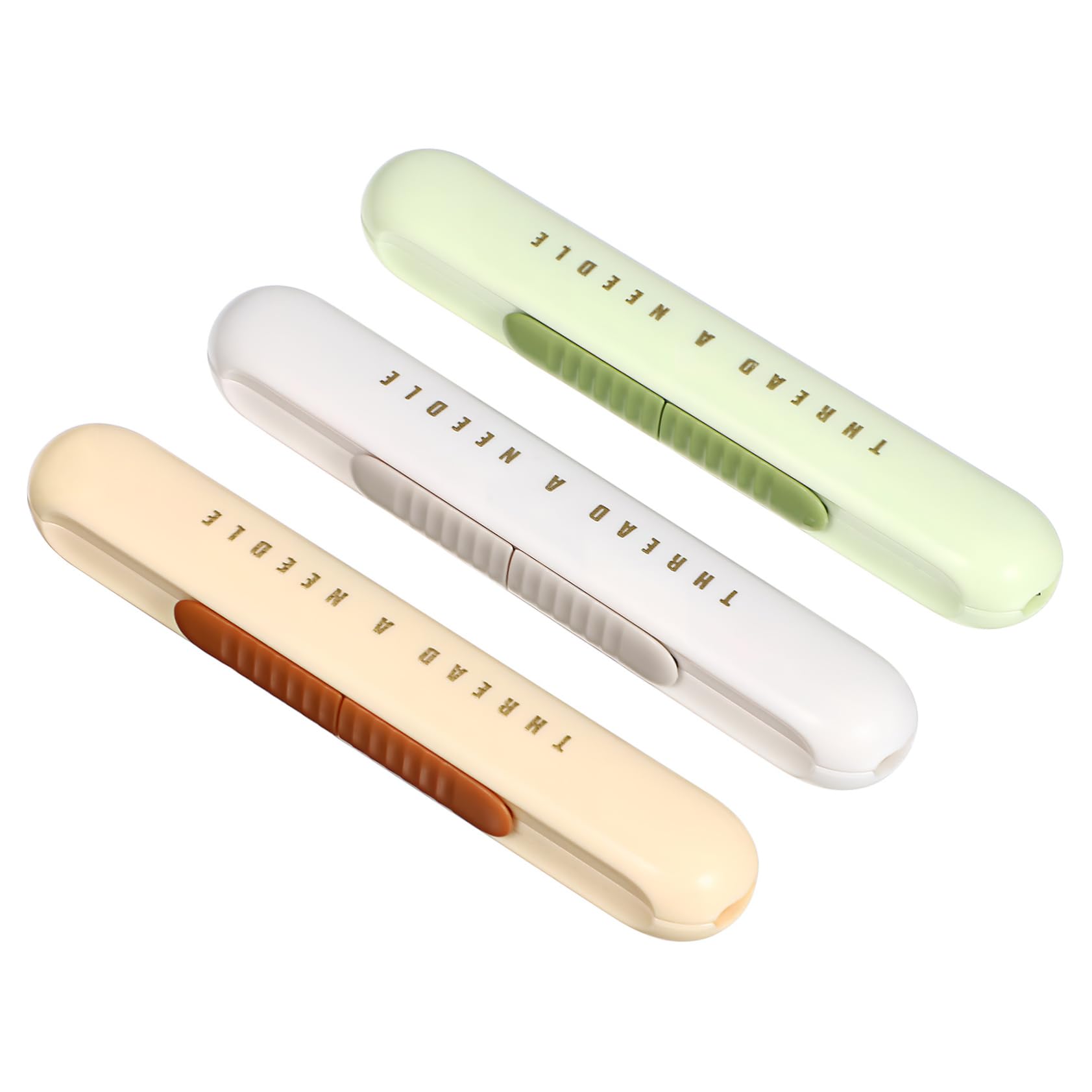 Sewroro 12piezas Enhebrador De Aguja y Destripador De Costuras Herramienta De Costura y Ligera y Duradera Para Manualidades y Bordados