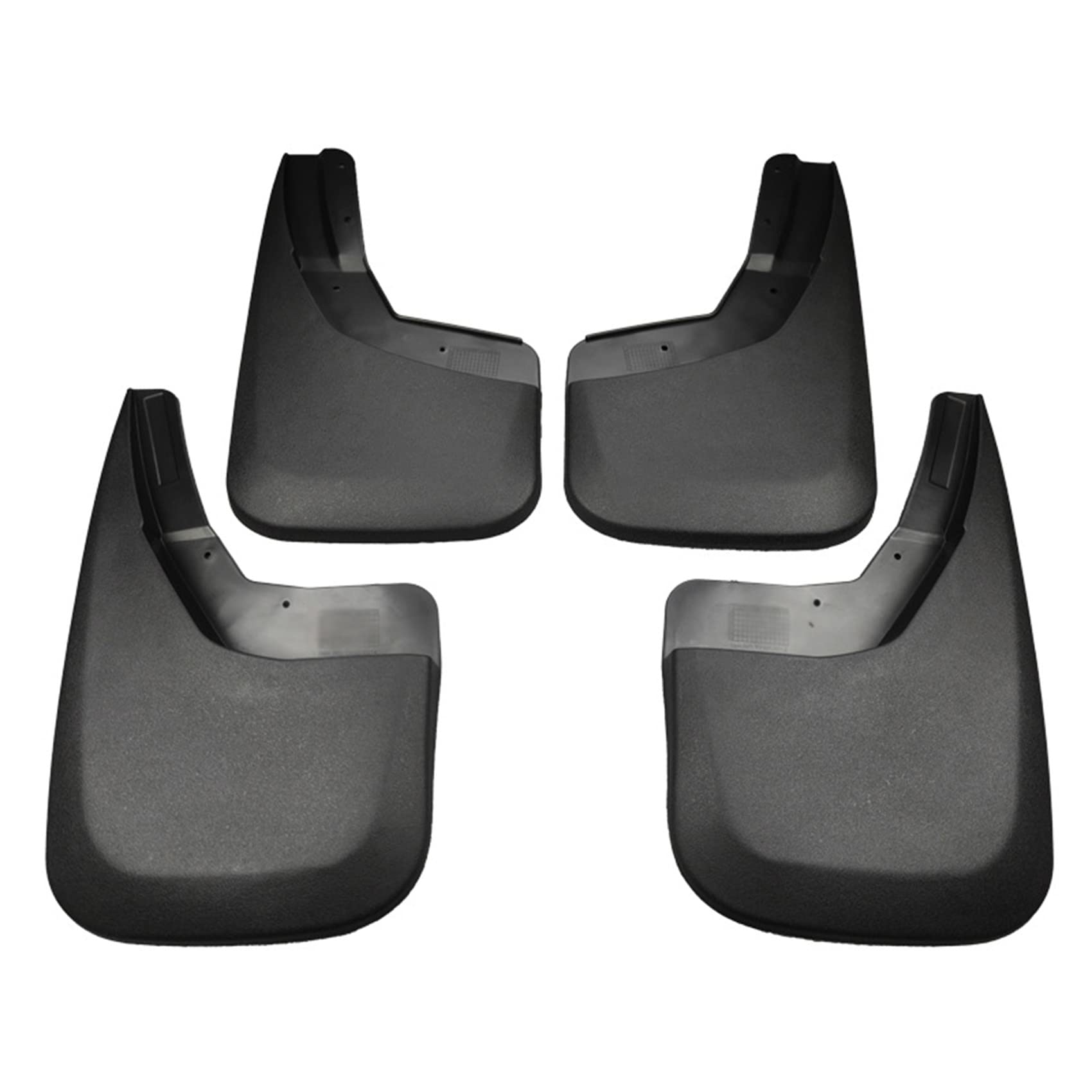 Paraspruzzi Auto Parafanghi Guardia Kit per C-hevrolet Silverado 2014-2018, Anteriore Posteriore Parafango Set Protezione Car Accessorio Protettivo Decorativo con vite, 4 Pezzi