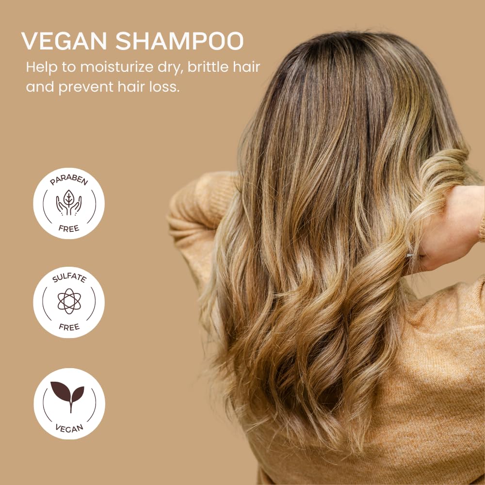 Organic Shampoo with Aloe Vera, Argan - Image 2