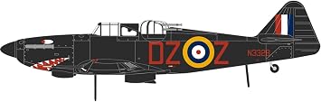 Airfix Standard Model Set - A05132 Boulton Paul Defiant NF.I Model Building Kit - Plastic Aircraft Kits for Adults & Children 8+, Includes 113 Pieces - 1:48 Scale