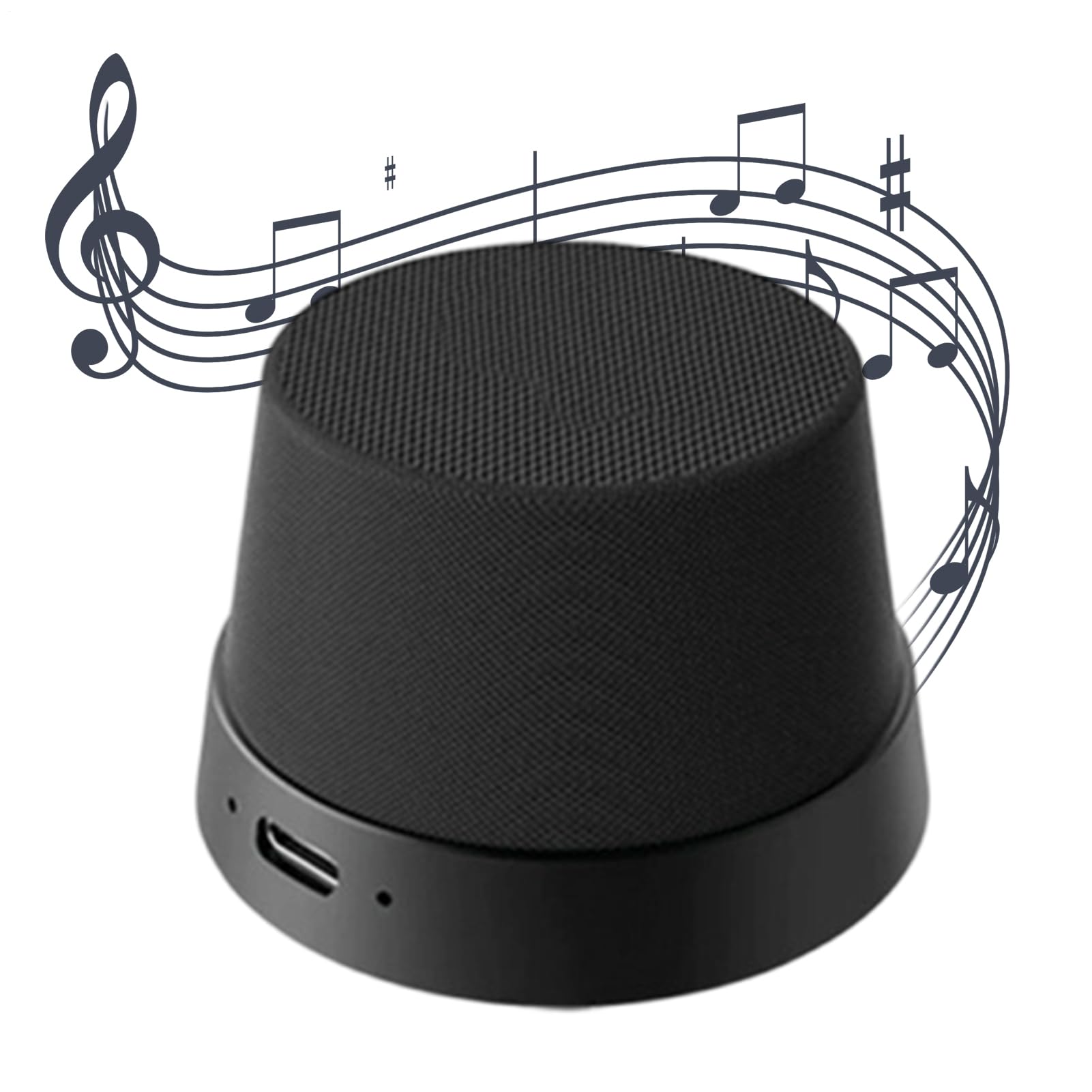 Altavoz Portátil | Dispositivo de Calidad de Audio de Alta Definición Mini - Altavoz Pequeño con Sonido Estéreo,para Casa, Exterior, Oficina, Teléfono, Computadora, Portátil, Tableta, Montar, Acampar