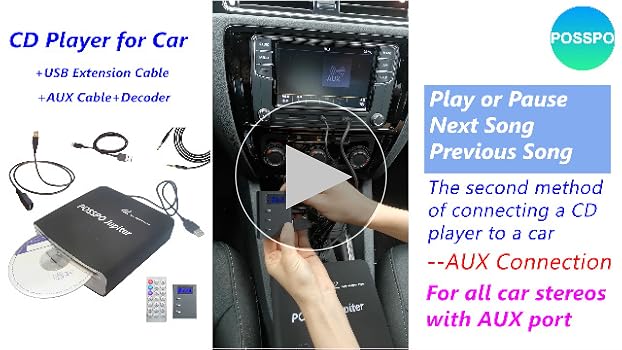 Can Drive 55(DVD付) [CD] Amazon.com: POSSPO CD DVD Player for Car with USB Port AUX