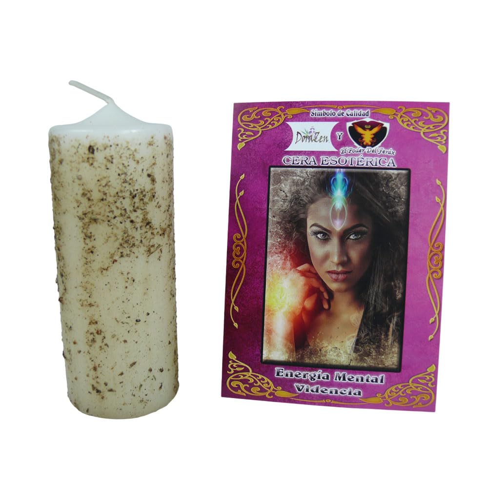 Velón herboreo Energía Mental - Ritual esotérico para aumentar y potenciar la videncia - Las Velas de Mariano