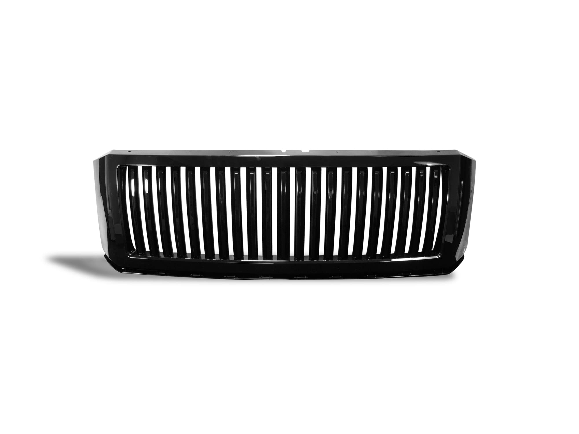 Armordillo USA 7148109 Vertical Front Hood Grille - Gloss Black Fits 2007-2014 Ford Expedition