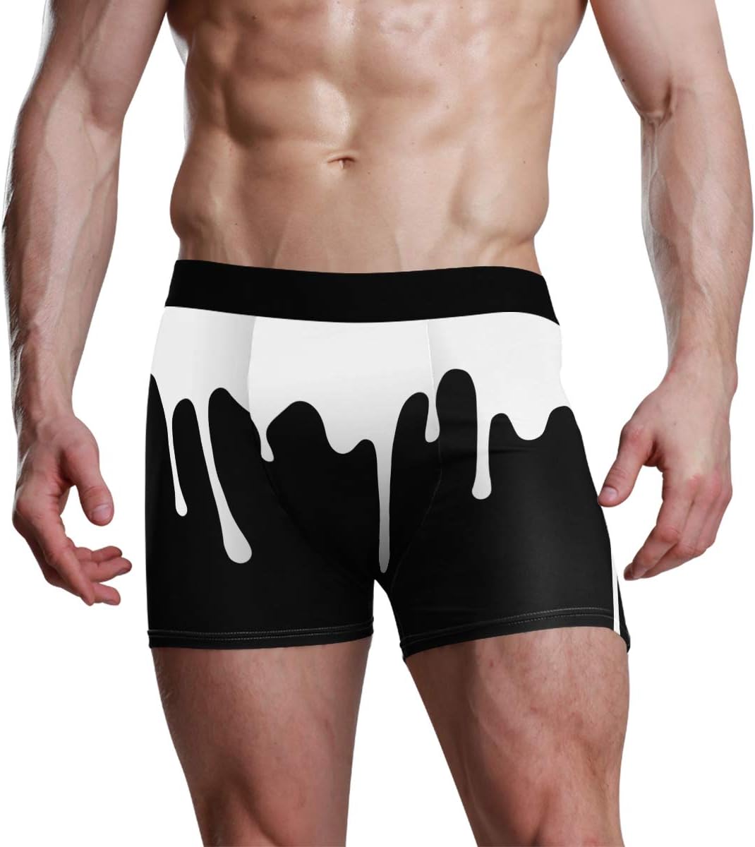 Calzoncillos tipo calzones para hombre, de color sencillo y elástico