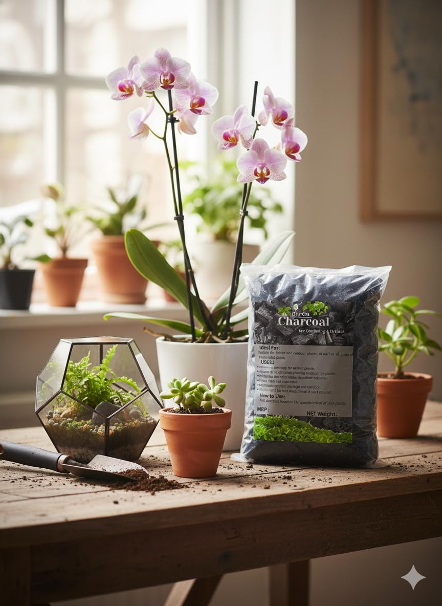 CharGro Charcoal - Natural Soil Filter for Plants & BBQ -3 CharGro Charcoal - Natural Soil Filter for Plants & BBQ -3