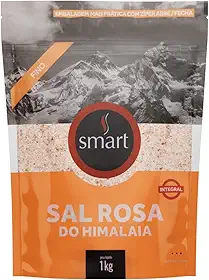 Smart Sal Rosa do Himalaia Fino Integral 1kg