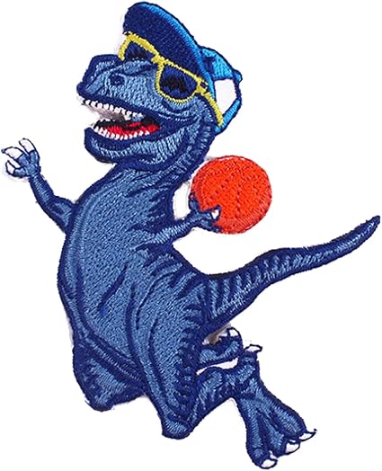 Amazon Co Jp 1個 バスケットボール恐竜ロゴ アイロンオンソー ハイエンド 刺繍パッチ ジャケット バックパック ジーンズ 洋服 バッジ アップリケ サイン スポーツ デカール ホビー Amazon Co Jp 1個 バスケットボール恐竜ロゴ アイロンオンソー ハイエンド 刺繍パッチ ジャケット バックパック ジーンズ 洋服 バッジ アップリケ サイン スポーツ デカール ホビー