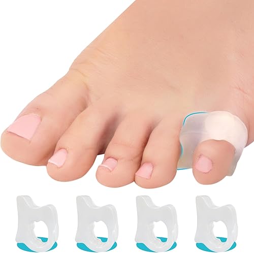 Miniatura 1 de 5 STARS UNITED Separadores de dedos de martillo enderezador de dedos  4 espaciadores de dedos pequeños  Esparcidor de gel  Corrector de dedos