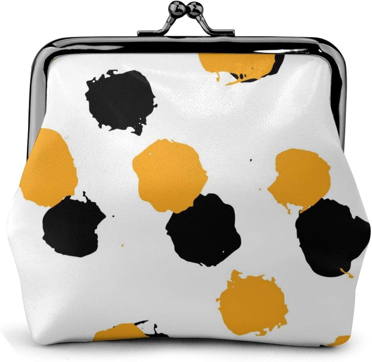 Dadabuliu 小銭入れ がま口 コインケース 玉柄 まだら オレンジ色 黒 背景 送料無料限定セール中 ミニ財布 メンズ レディース 小さい かわいい ファッション おしゃれ 可愛い カード入れ 小型 キーケース お札いれ 本革 人気 手持ち Dadabuliu 小銭入れ がま口 コインケース 玉柄 まだら オレンジ色 黒 背景 送料無料限定セール中 ミニ財布 メンズ レディース 小さい かわいい ファッション おしゃれ 可愛い カード入れ 小型 キーケース お札いれ 本革 人気 手持ち