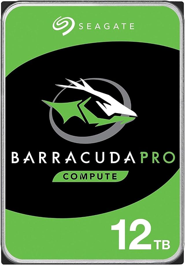 Seagate BarraCuda Pro 12TB Internal Hard Drive Performance HDD 3 5 Inch SATA 6 Gb s 7200 RPM