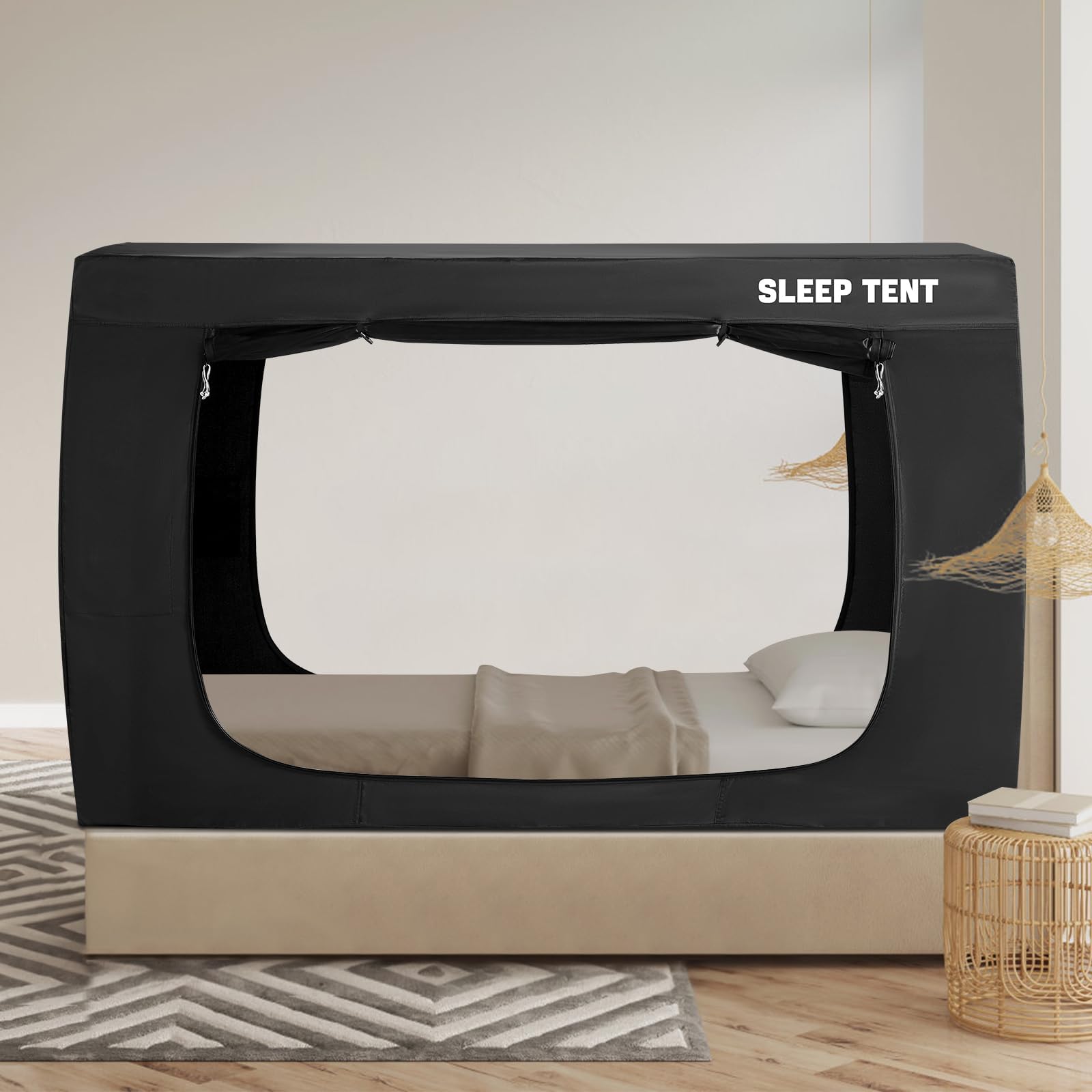 RIYDH Bed Tent Twin Bed Canopy Tents Portable Dream Tent