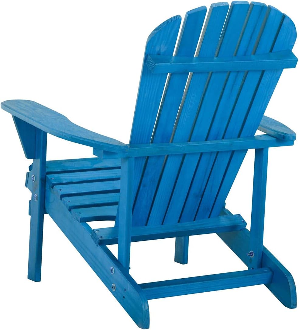 SW2101SB-CHOT Set Adirondack Chairs, Sky Blue