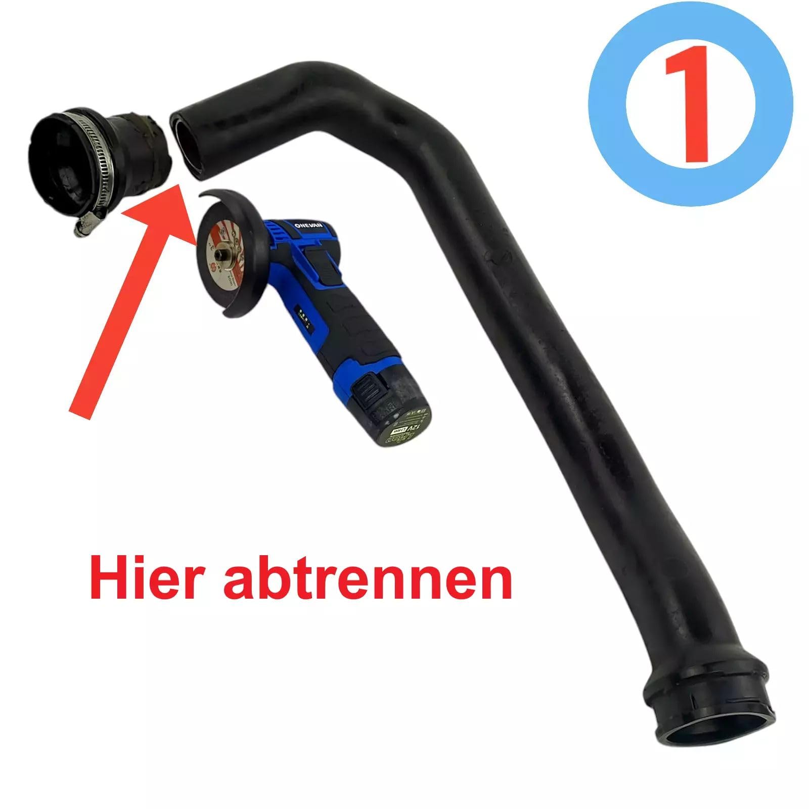 Tuyau Turbo De Rechange Pour Citroën C4 Picasso II 2.0 BlueHDi 136/150 Ch - Compatible Références 9673794880, 9815433880