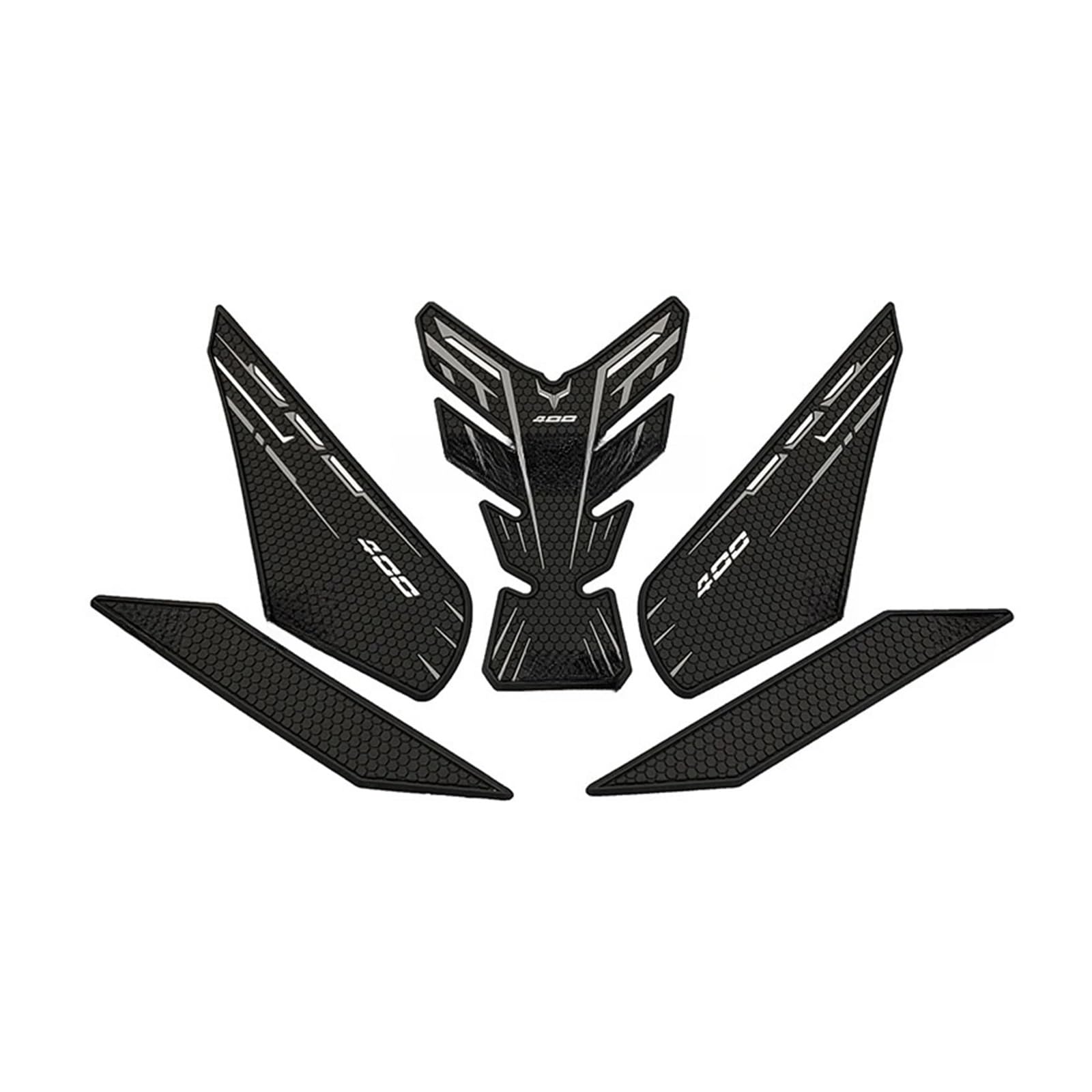 Motorcycle Tank Pad Protector Sticker Decal Knee Grip Traction Side for Kawas&AKI for Ni&nja 400 for Ni&nja 400 Z400 2018-2022 Fuel Tanks Pads