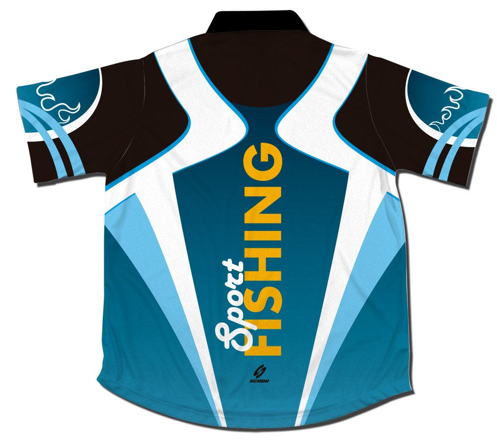 ScudoPro Sport Tournament Fishing Jersey - Size 4XL Multi