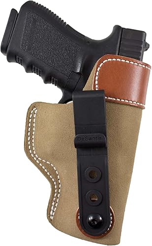 Miniatura 1 de DeSantis Funda para pistola Sof-Tuck con inclinación ajustable, funda IWB, se adapta a Glock 19, 23, 36 - Springfield XD940, XDM 3.8, funda unisex,