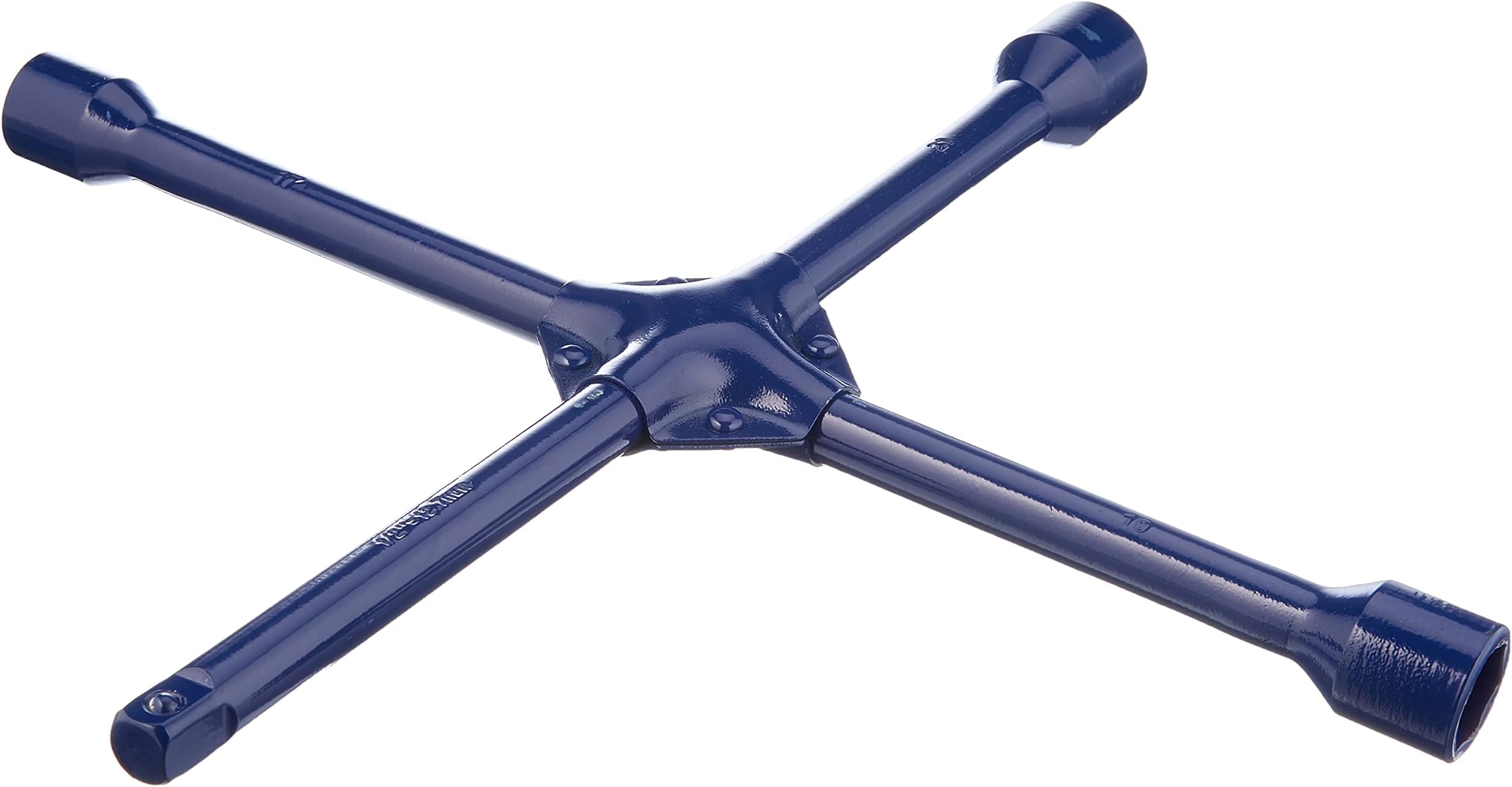 XL Tech 213189 Reinforced Cross Wrench 17mm / 19mm / 21mm sockets + 1/2 "square wrench
