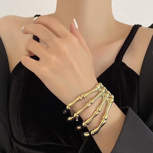 スカル\u0026スネーク カフブレスレット | unimac.az