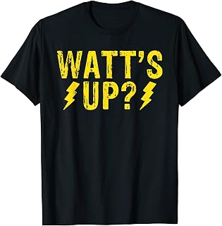 Watts up EV Electric Vehicle T-Shirt