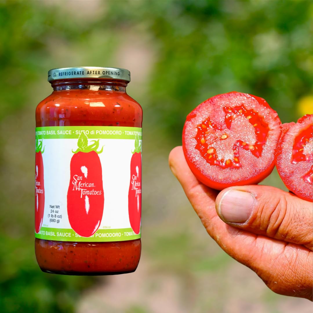 SMT San Merican - Tomato Basil Sauce (2) - 24 Oz. Jars