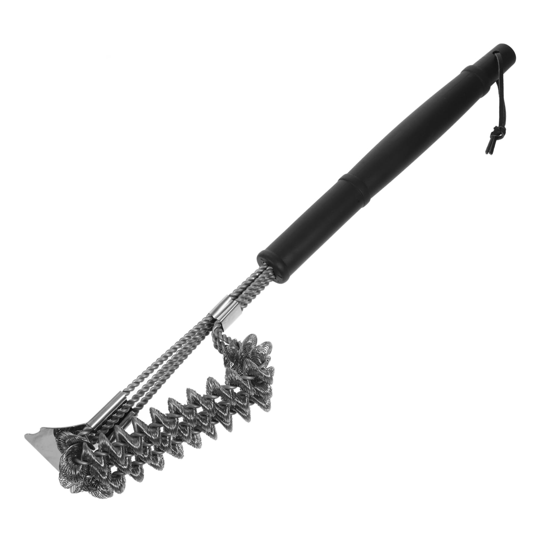Abaodam Professional Grill Brush Ergonomic Cleaner with Durable Bristles for Outdoor Grilling and Camping Heavy Duty Scrubber for Efficient Cleaning