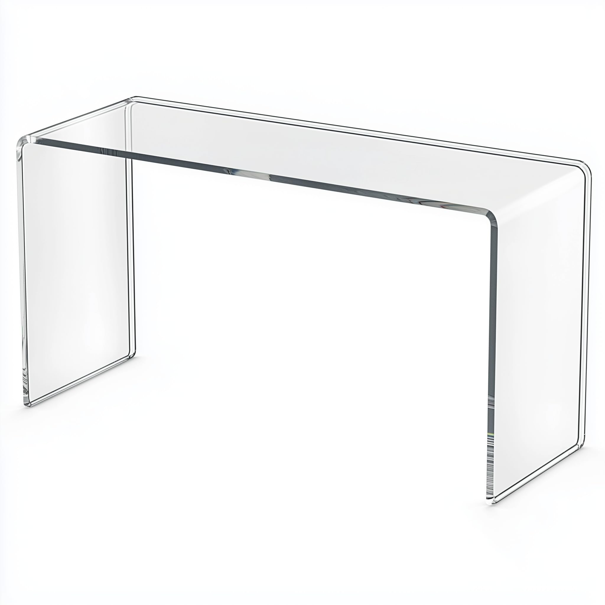 3R W Design Clear Acrylic Display Risers- Premium Shelf Riser Display Stands and Plinths - Hoverstand- Made in UK (4mm-thick-40x10x15cm, Max Load 0.5kg)