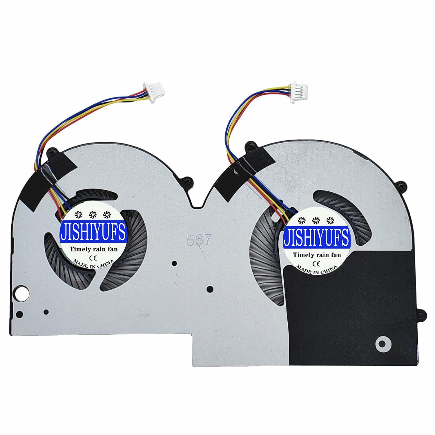 Ventilador de refrigeración para MSI Summit E16 MS1591-CW MS1591-CCW BS5205HS-U5L BS5005HS-U3J E149618 DC5V 0.5A