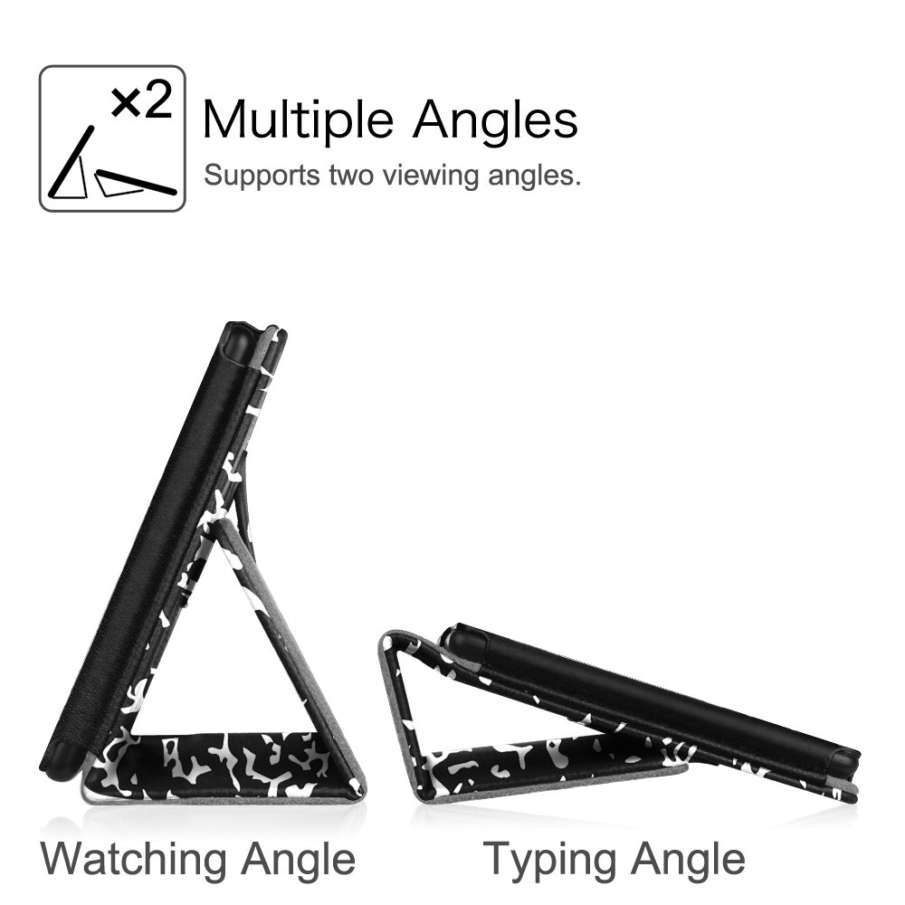 Honor 99 Custodia Folio Per Amazon Fire HD 10 (9a Gen 2019 / 7a Gen 2017) - Slim, Magnetica, Con Stand, Protezione Totale Custodia Amazon Fire HD 10 - Foto 5