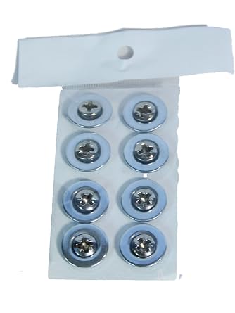 WSD Snowboard Binding Screws and Washers Set/Pack of 8 M6 16mm