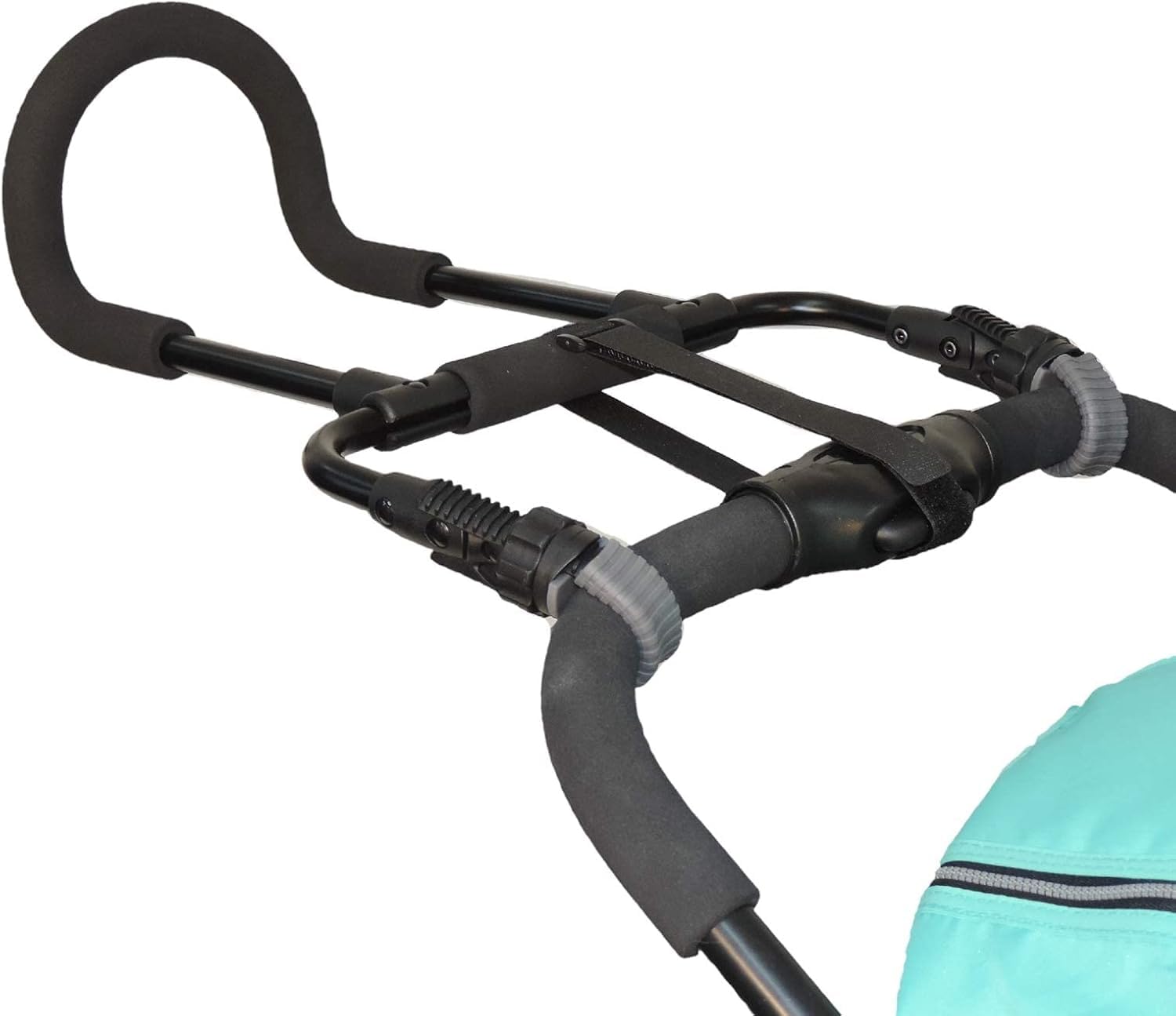 Bracciolo di Estensione per Passeggini, Carrozza Universale, Corrimano Regolabile, Maniglia Estesa, Accessorio