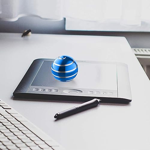 Miniatura 4 de Kinetic - Pelota de juguete de escritorio, juguetes giratorios cinéticos de escritorio de 1.54 pulgadas, ilusión óptica, juguetes para ansiedad