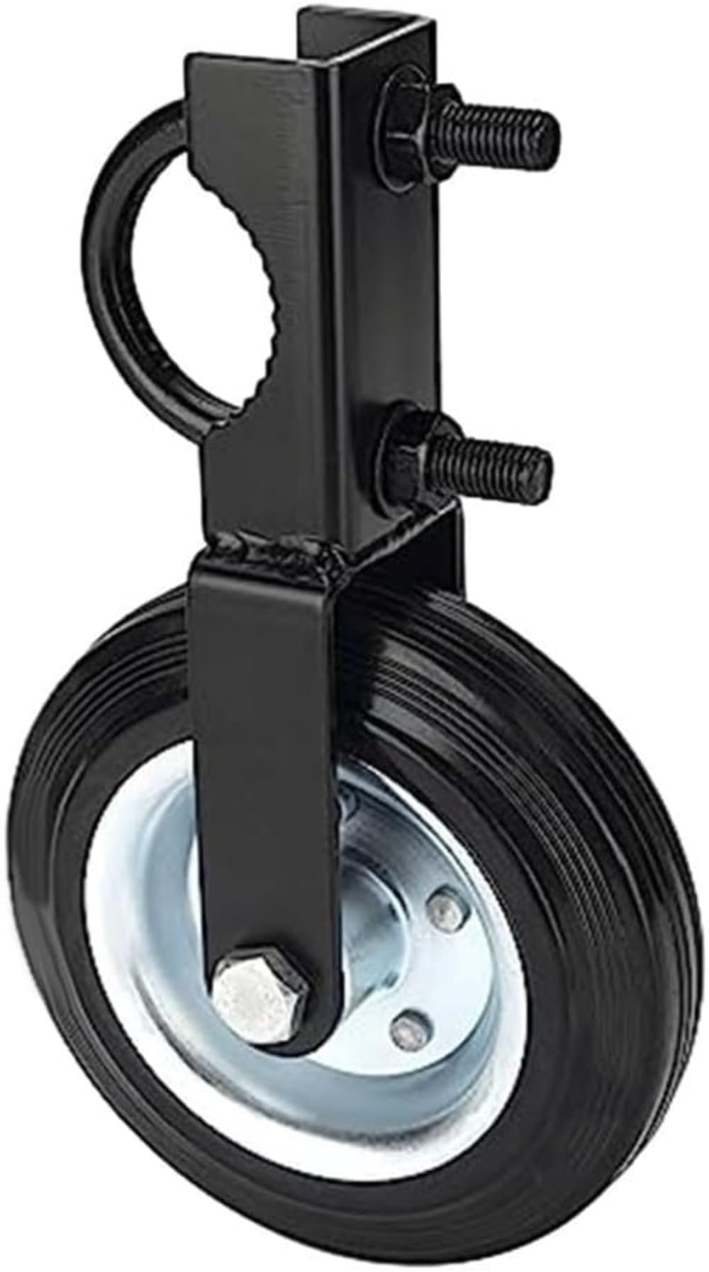 Gate Helper Rollers, Gate Wheel Heavy Duty Gate Roller with U-Bracket Mounting System for Chain Link Fence Swing, Heavy Duty Gate Wheels, Rotating Gate Roller for Outdoor Use