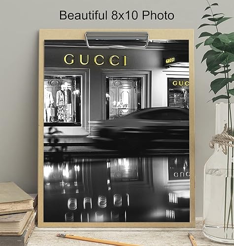 Miniatura 4 de Luxury Wall Art For Women 11x14 - Fashion Wall Art for Girls - Designer Wall Art - Glam Wall Art for Women - Luxury Living Room Decor - Designer