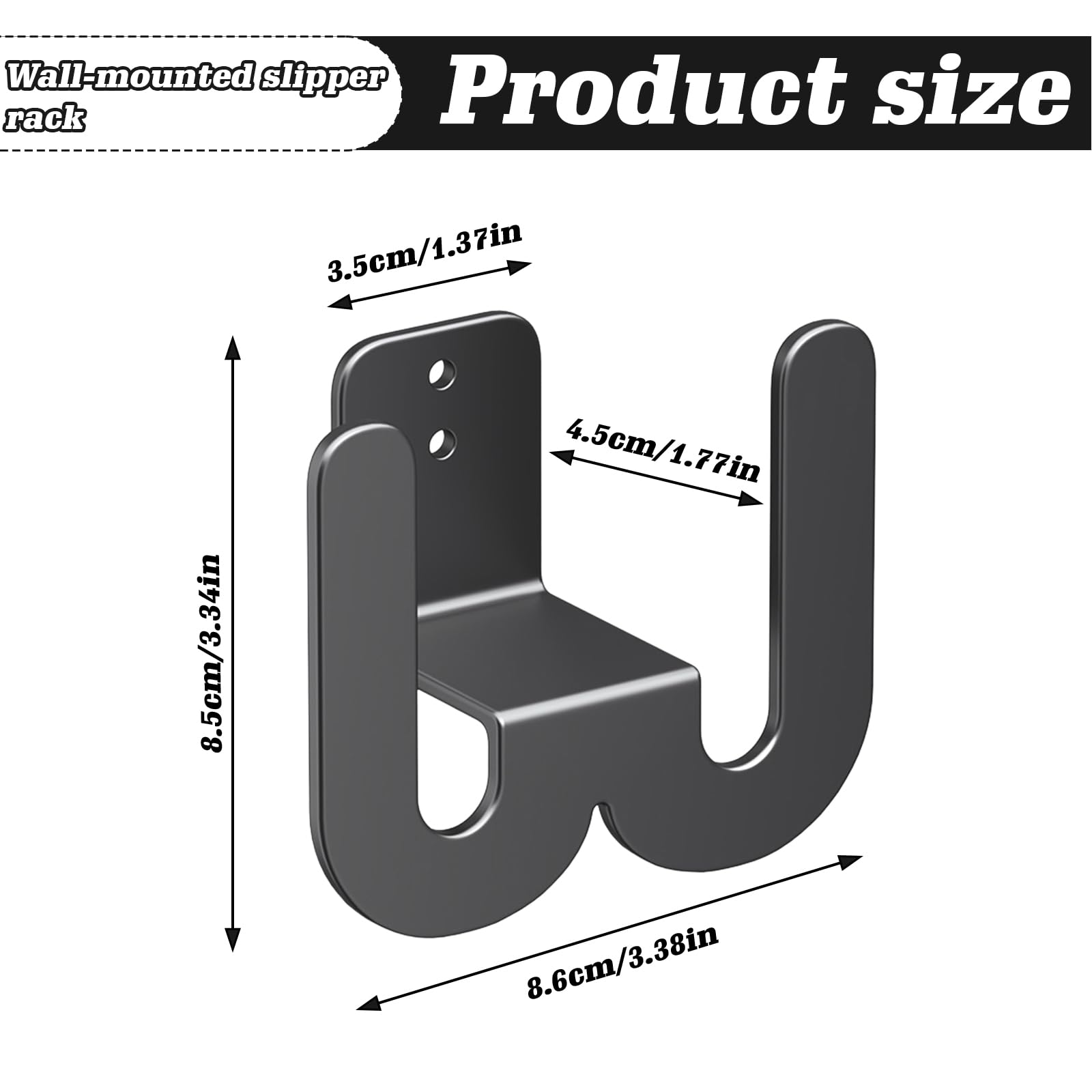 Supporto da parete per scarpiera, portascarpe da parete | Organizzatore da parete per scarpe a ventosa Scarpiera galleggiante - Scarpiera da parete senza punzonatura, porta scarpe, ganci per pantofole