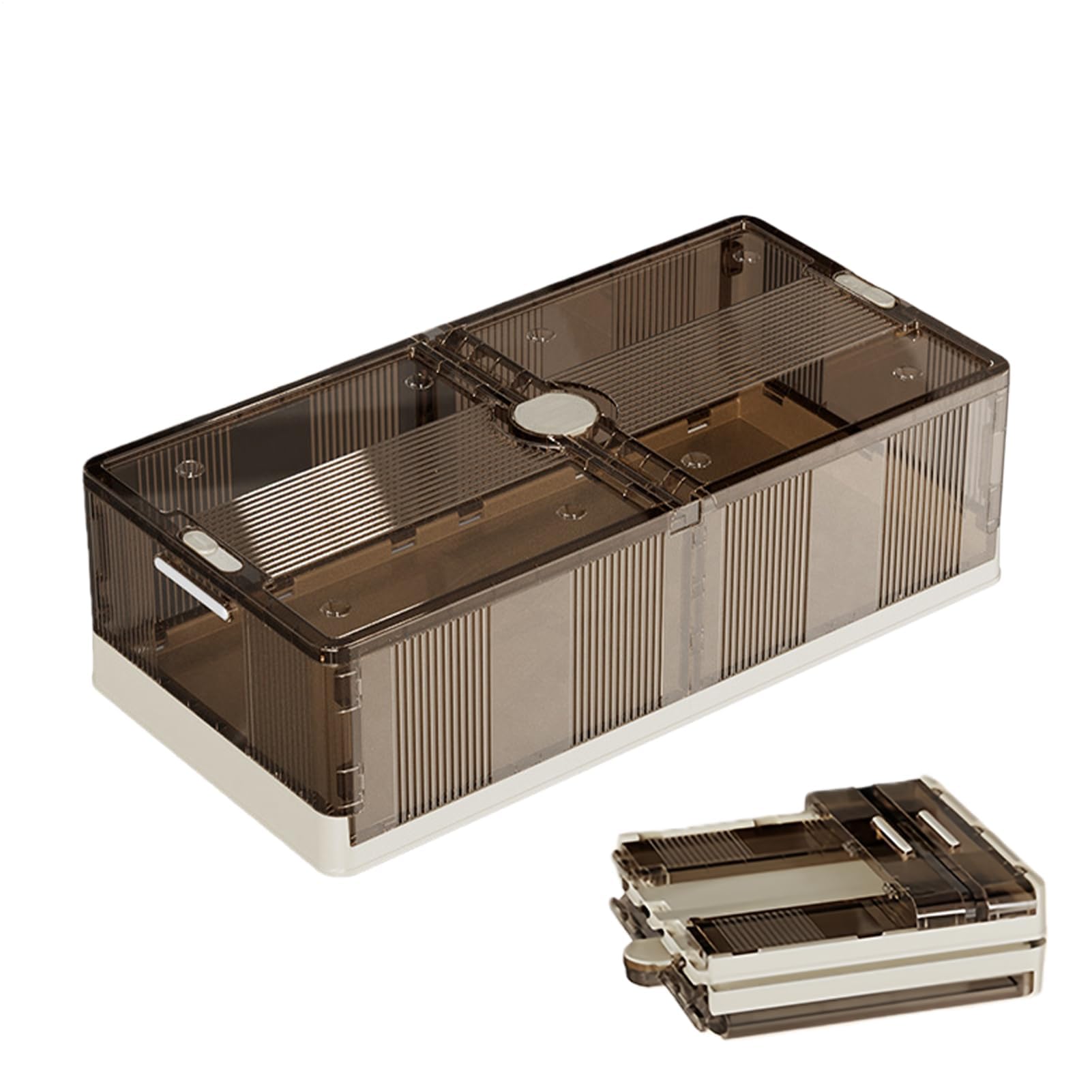 Unterbett-Aufbewahrungsbehälter, mobiler Schrank-Organizer, Mehrzweckzubehör für Kleidung, Schuhe, Spielzeug, Decken – ideal für Schlafsäle und Wohnungen