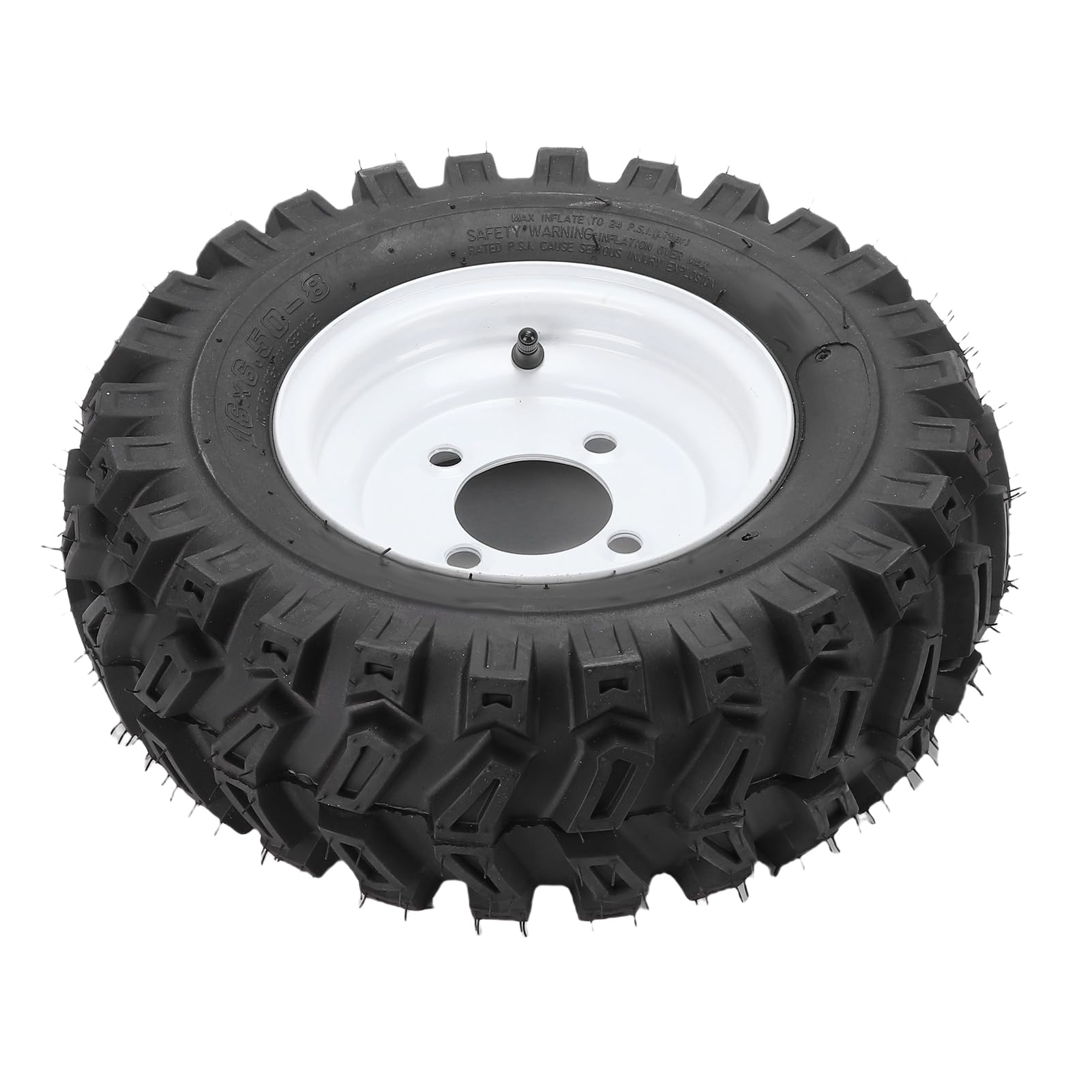 Yctze 16 X 6.50to8 Opona ATV Opona UTV Kart Opona z piastą Odporna na Wysokie Zużycie Guma Odporna na Przebicie do ATV UTV Go Kart Pojazd Rolniczy Kosiarka