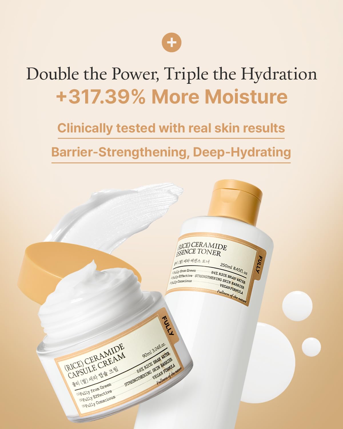 FULLY Rice Deep Glowy Moisturizing Set, Elasticity