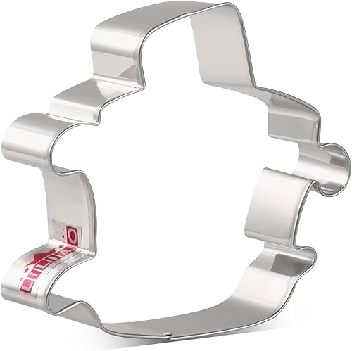 LILIAO Cortador de galletas de trineo, 3.7 pulgadas, acero inoxidable, por J.Cookies