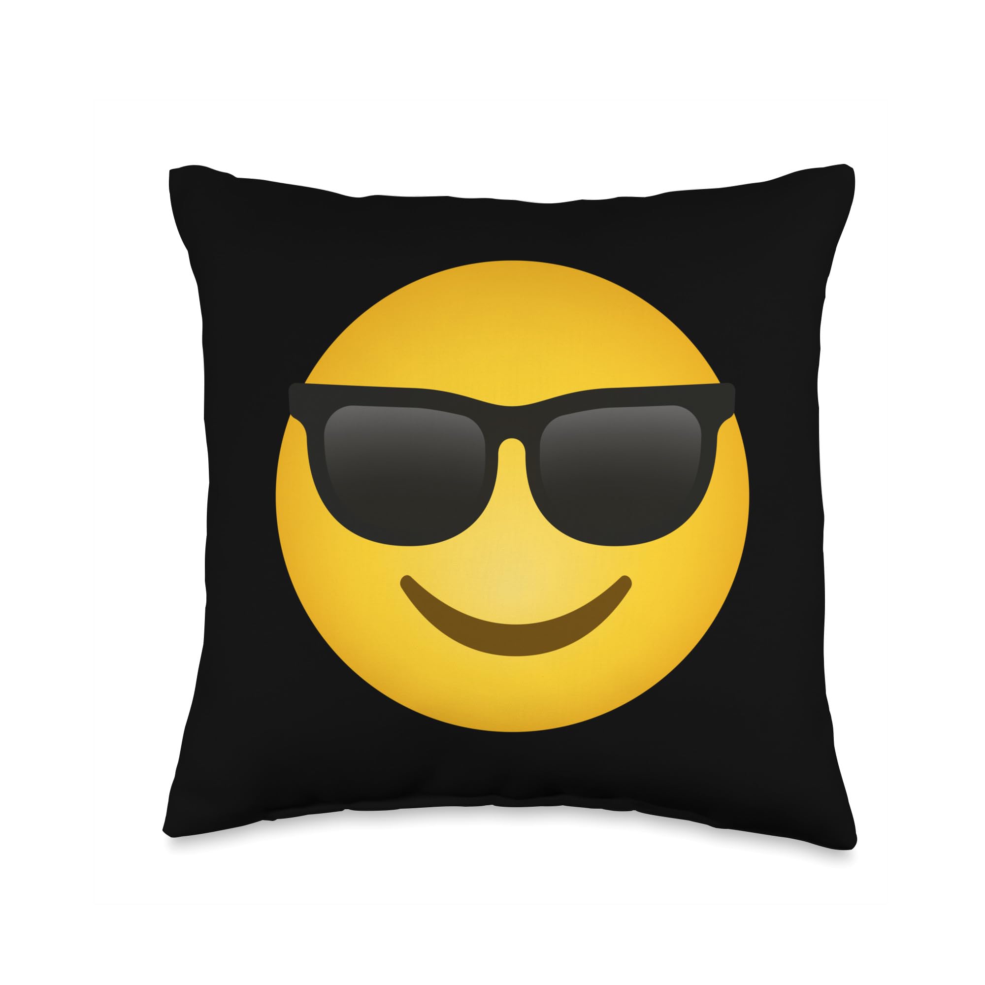 Stay Chill Sunglasses Emoji Pillow