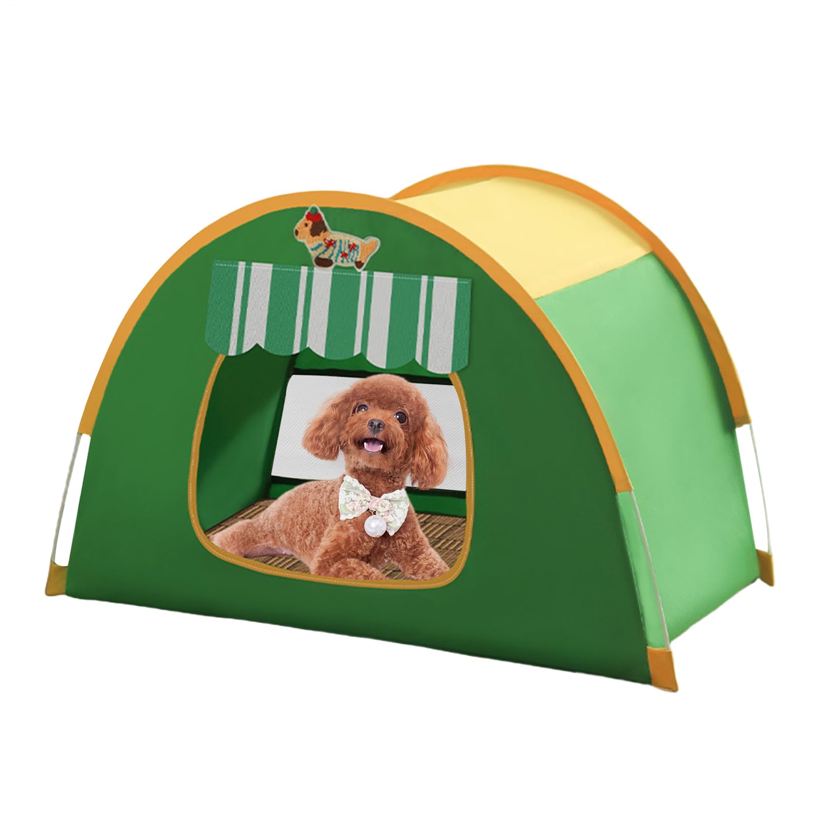 Tienda para gatos – Casa impermeable para perros | Casetas lavables plegables transpirables | Flujo de aire ventilación para cachorros pequeños conejos exterior jardín refugio portátil caseta interior